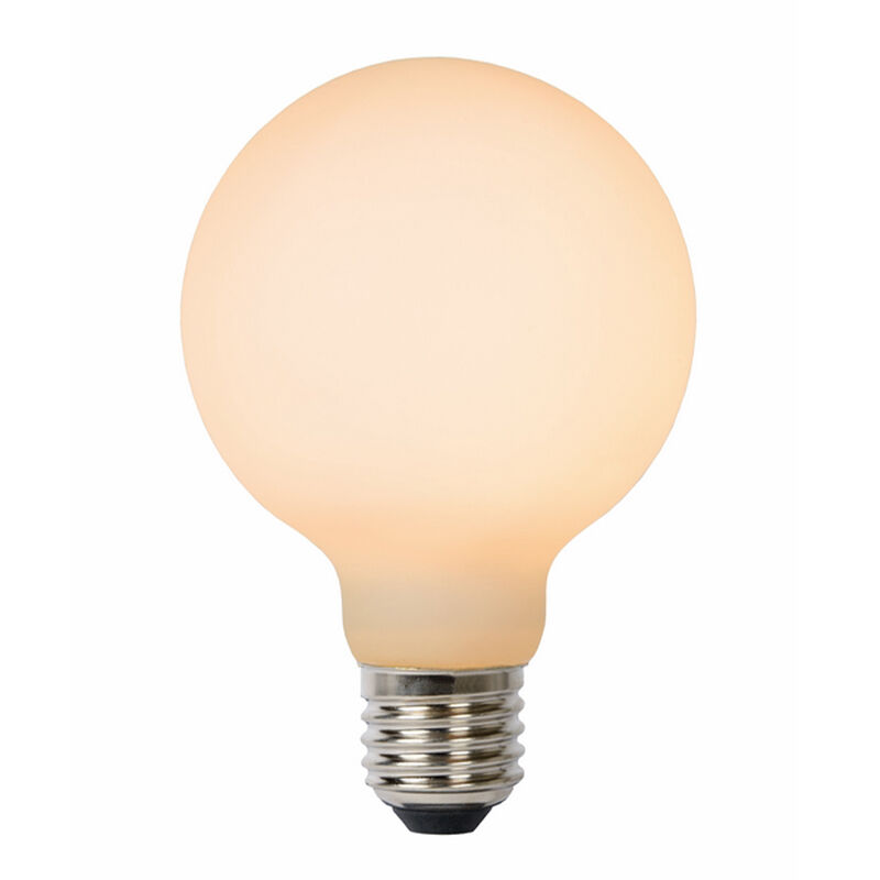 Dimmable en 3 étapes Verre LED lamp, 8w 2700K (Extra blanc chaud)