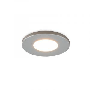 Spot encastré veranda chromé Dico, IP65, gradable