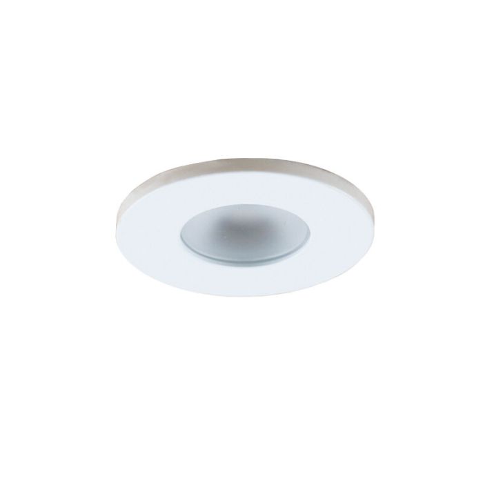 9 spots encastrés veranda blanc Dico, IP65, avec kit de connexion et télécommande